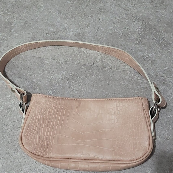 ASOS Handbags - ASOS croc 90s shoulder bag